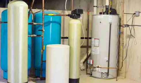 water softener system installation